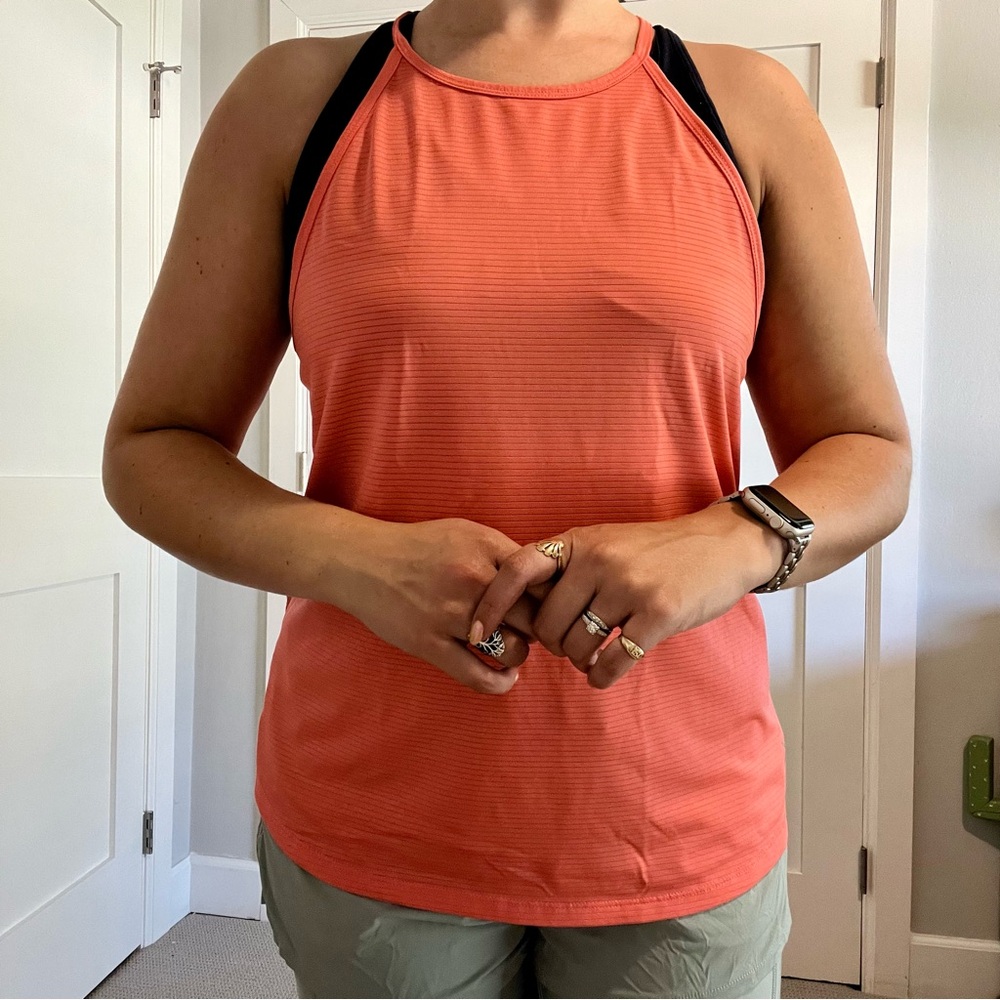 Old Navy Pink Razorback Athletic Tank - Picture 2 of 4